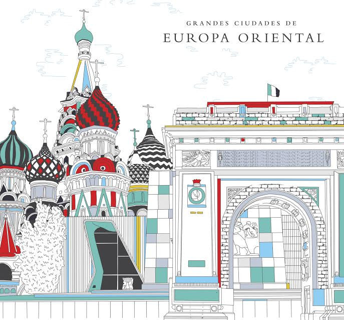 Europa Oriental para colorear