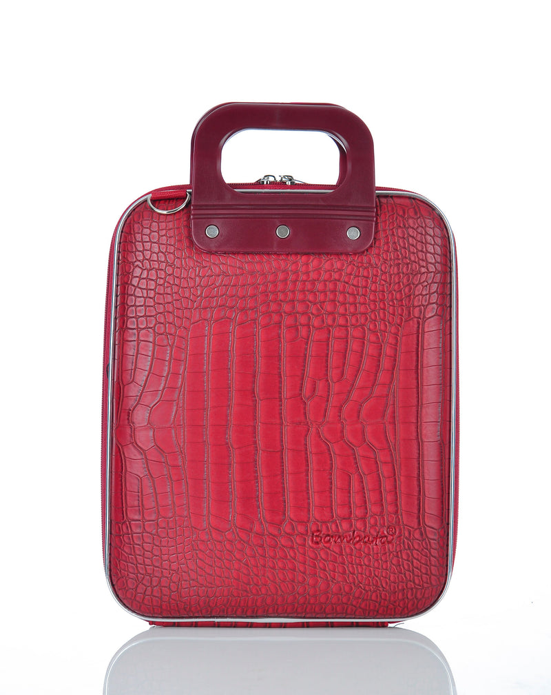 BOLSO 11 CROC COLOR ROJO