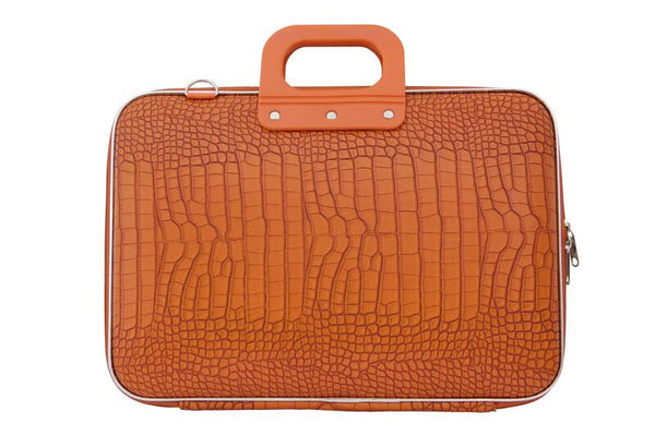 BOLSO 15 CROC COLOR NARANJO