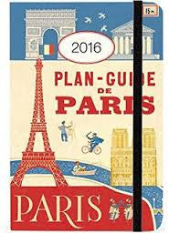 LIBRETA CITY GUIDE PARIS 5X7 ELASTICO