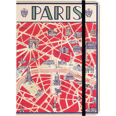 LIBRETA PARIS MAP 6X8 ELASTICO