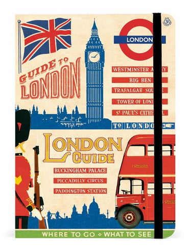 LIBRETA CITY GUIDE LONDON 5X7 ELASTICO