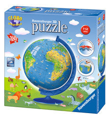 PUZZLE GLOBO TERRÁQUEO NIÑO 180 PZ